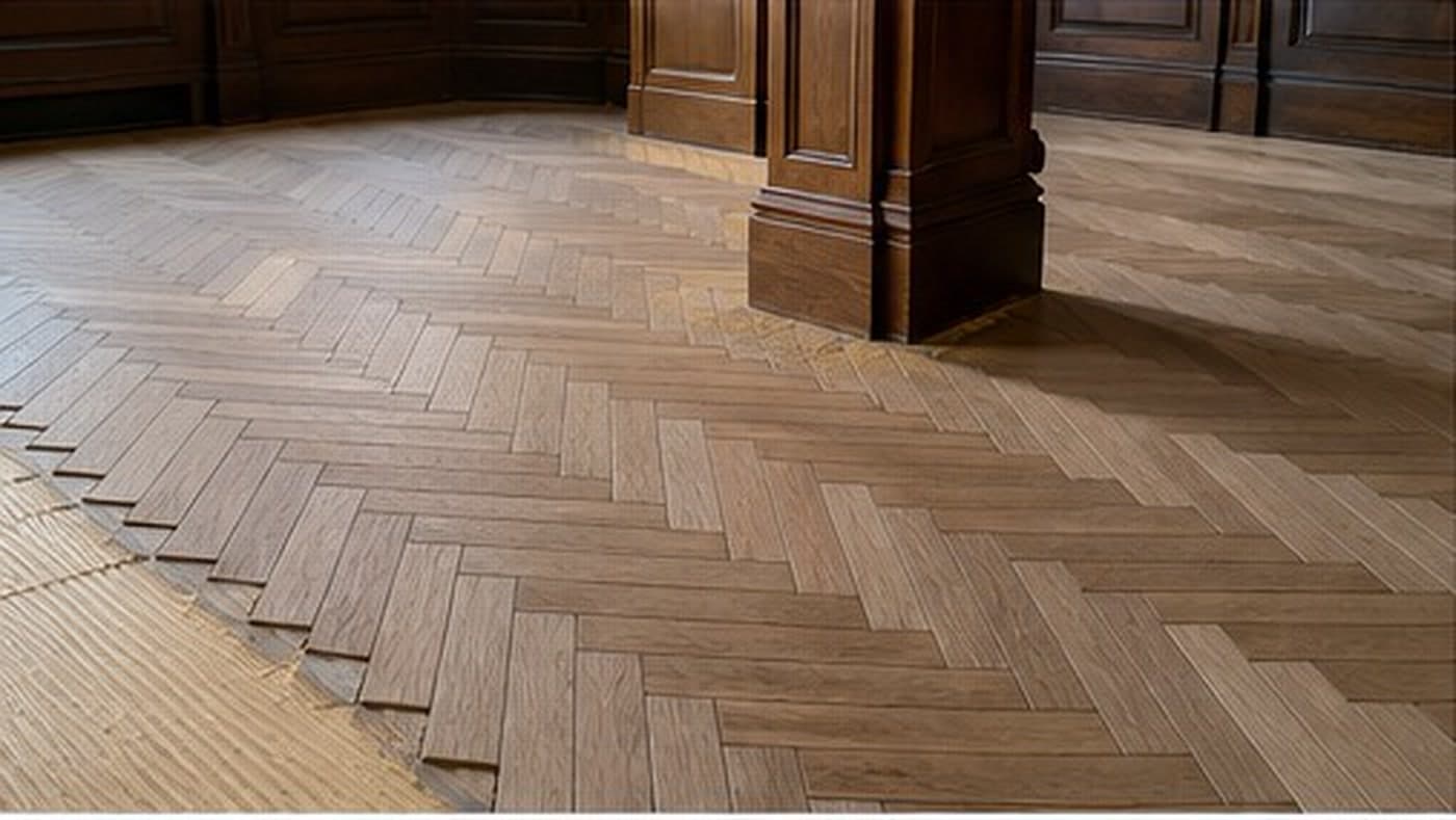 Herringbone Install in Coronado